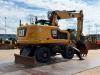 Caterpillar M316F Mobile excavator Photo 9 thumbnail