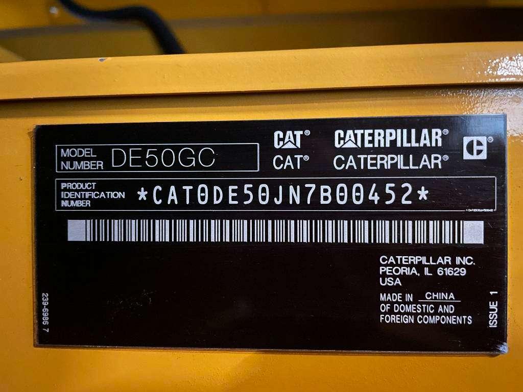 CAT DE65GC - 65 kVA Stand-by Generator Set - DPX-18206 Photo 18