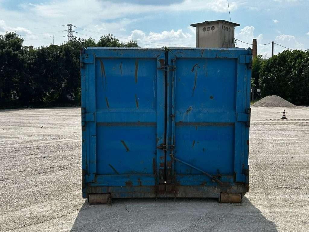 CONTAINER SCARRABILE USATO A CIELO APERTO CON GRU Photo 4