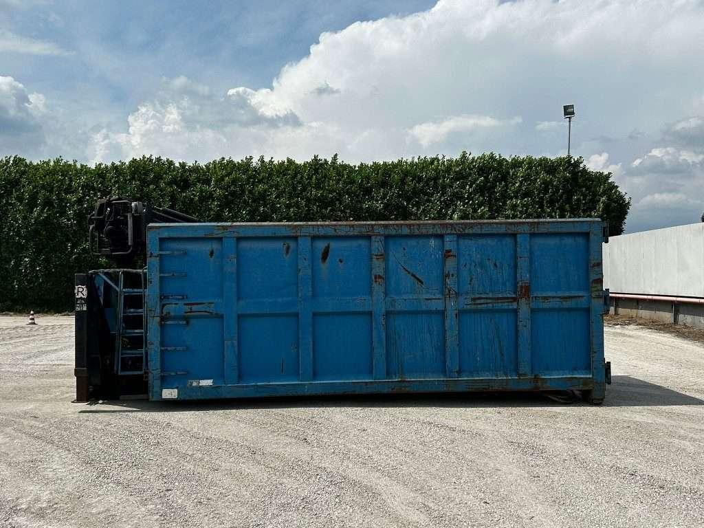 CONTAINER SCARRABILE USATO A CIELO APERTO CON GRU Photo 5
