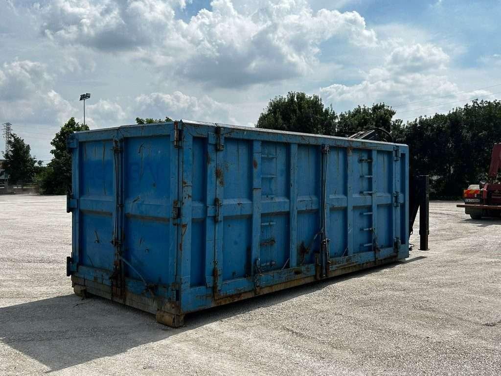 CONTAINER SCARRABILE USATO A CIELO APERTO CON GRU Photo 6