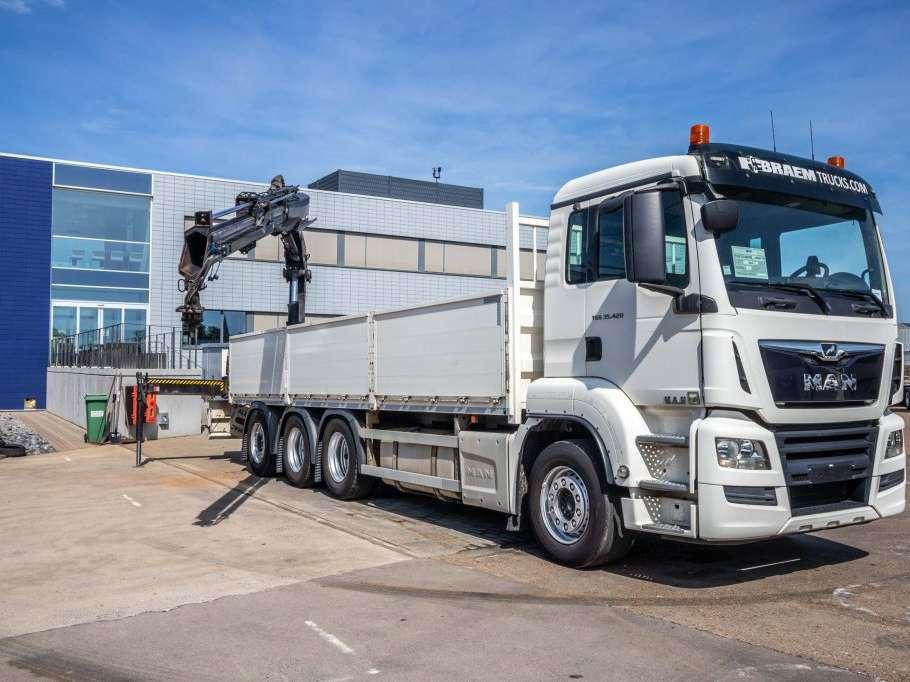 Man TGS 35.420 BL-8x4-4+HIAB 188 E-2 Photo 2