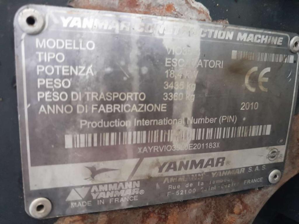 Yanmar vio35 Photo 7