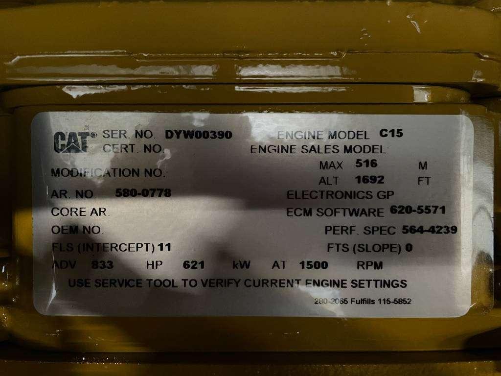 Caterpillar DE715GC - 715 kVA Stand-by Generator - DPX-18224 Photo 22