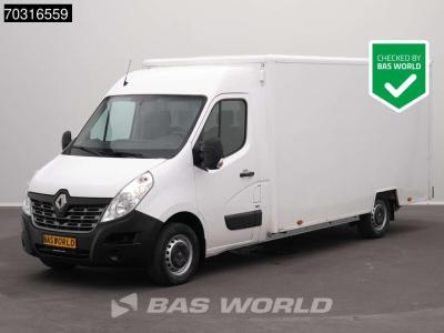 Renault Master 130PK Lowliner Bakwagen Airco Camera Euro6 Meubelbak Koffer Verkoopwagen Pakketwagen A/C en vente par BAS World B.V.