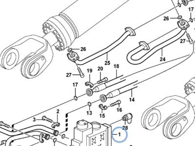 Volvo control valve for Volvo  L220F, L180E and L180F. en vente par Balavto