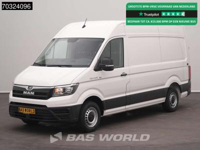 Man TGE 3.140 Automaat L3H3 Airco Cruise Parkeersensoren Euro6 L3 L2H2 Airco Cruise control en vente par BAS World B.V.