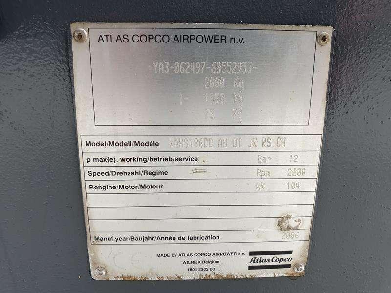 Atlas Copco XAHS 186 DD - N Photo 18