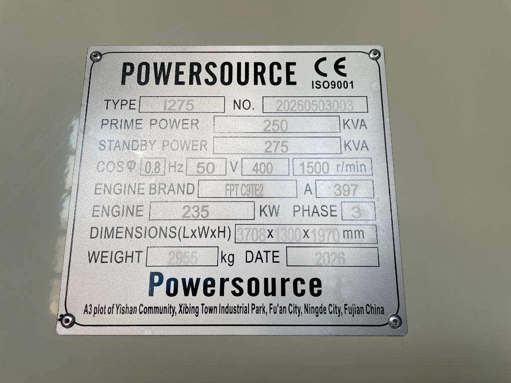 Iveco C9TE2 – 275 kVA Generator – DPX-19794.1 Photo 6