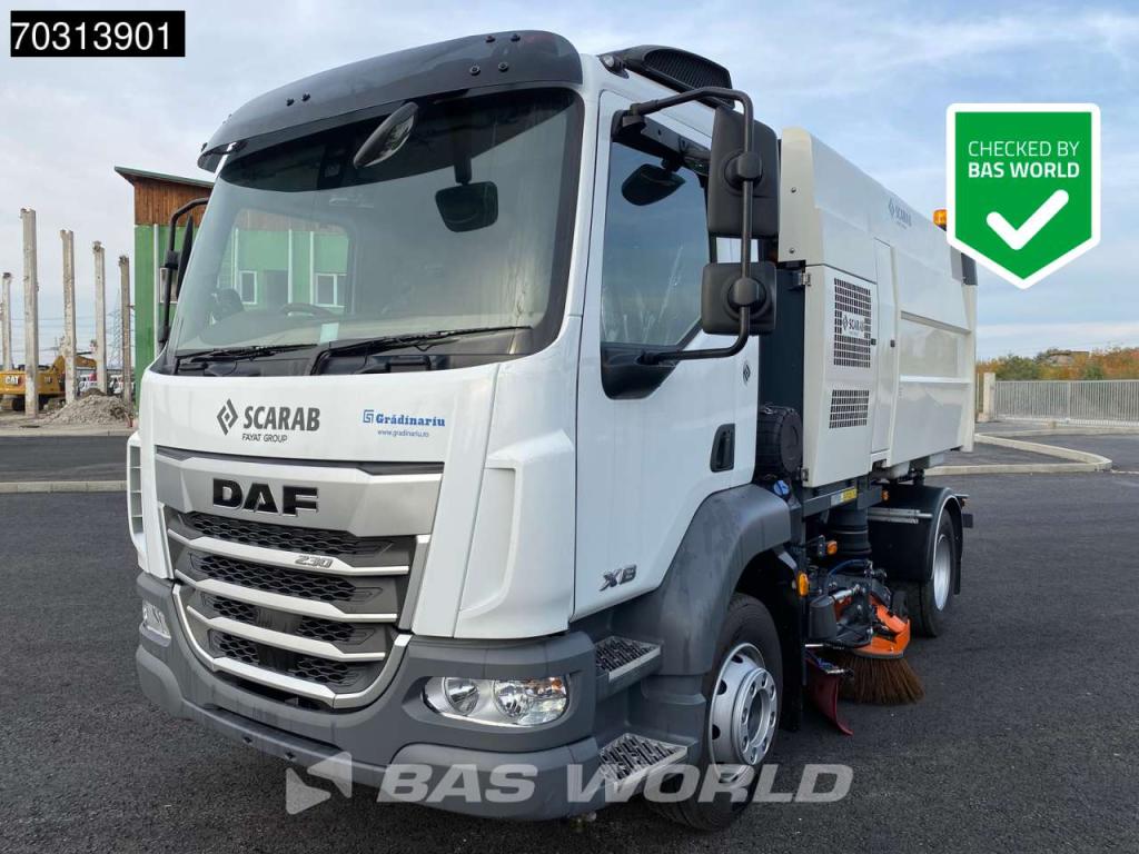 Daf XB 230 4X2 NEW! Scarab 6.35m3 Sweeper 3 Brushes Automatic Euro 6 Photo 1