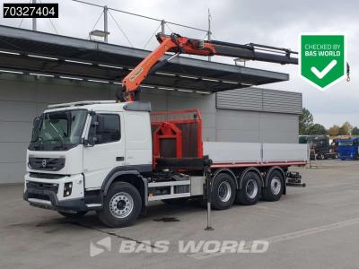 Volvo FMX 420 8X4 LOW original Mileage! Palfinger PK18002 EH Kran Crane Lift+steer axle Euro 6 en vente par BAS World B.V.