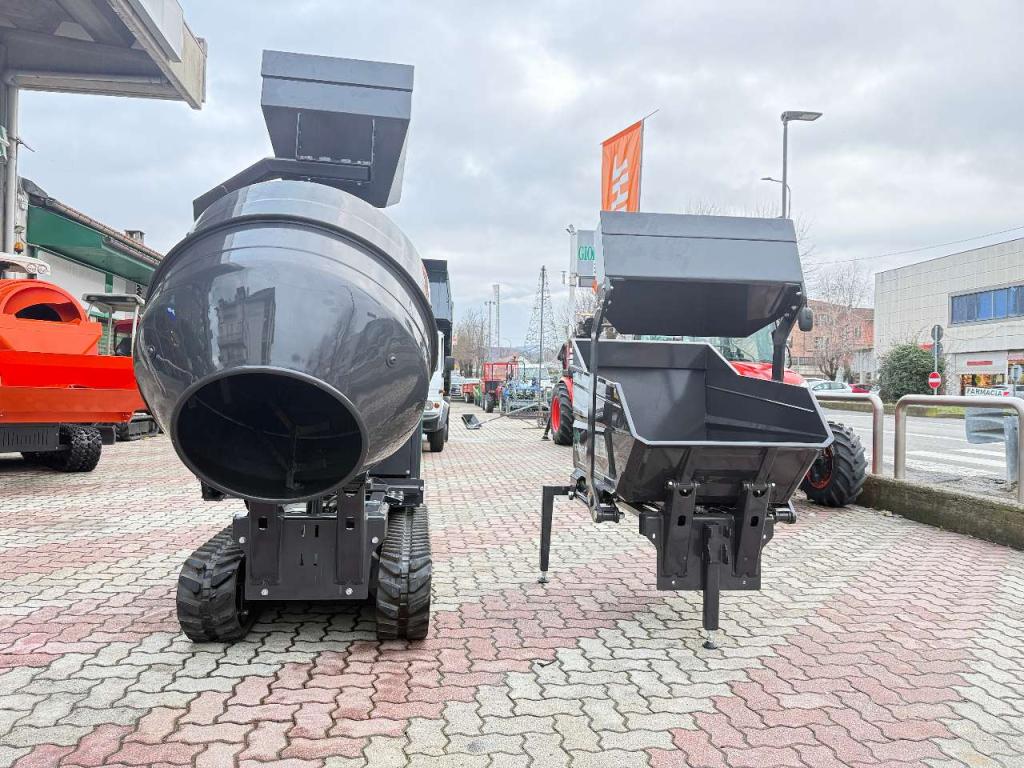 Imer TAURUS 1000 - BOTTE IMPASTATRICE - PALA AUTOCARICANTE - CASSONE DUMPER Photo 14
