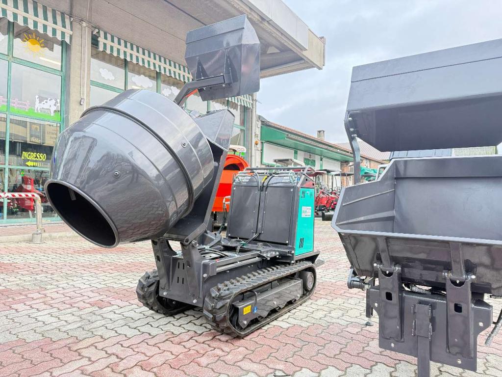 Imer TAURUS 1000 - BOTTE IMPASTATRICE - PALA AUTOCARICANTE - CASSONE DUMPER Photo 4