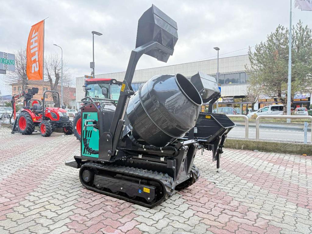 Imer TAURUS 1000 - BOTTE IMPASTATRICE - PALA AUTOCARICANTE - CASSONE DUMPER Photo 5