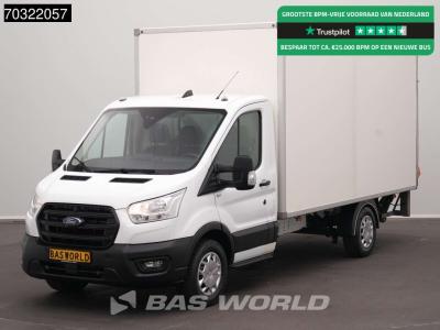 Ford Transit 130pk D'Hollandia Ladebordwand Koffer Klima Tempomat Euro6 Airco Cruise control en vente par BAS World B.V.