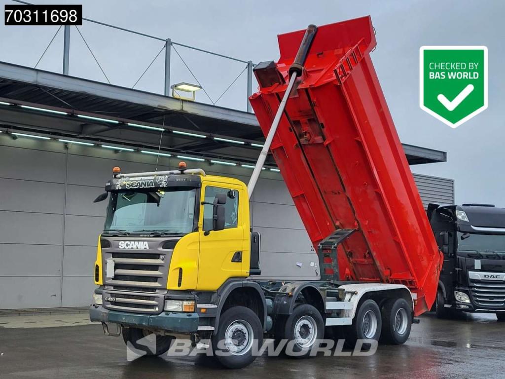 Scania G420 G 8X6 8x6 18m3 KH Kipper Steel suspension Big-Axle Euro 4 Photo 1