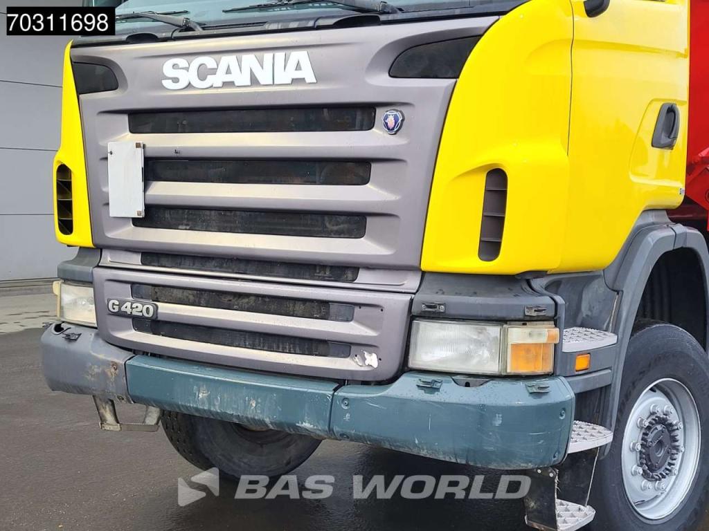 Scania G420 G 8X6 8x6 18m3 KH Kipper Steel suspension Big-Axle Euro 4 Photo 11