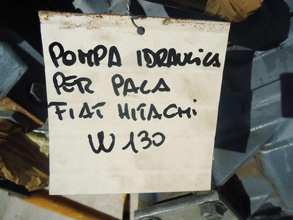 Pompe hydraulique pour Fiat Hitachi W130 Photo 2