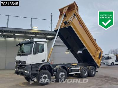 Mercedes-Benz Arocs 4851 8X4 NEW!! 26m3 Tipper Full Steel Big-Axle Euro 6 en vente par BAS World B.V.