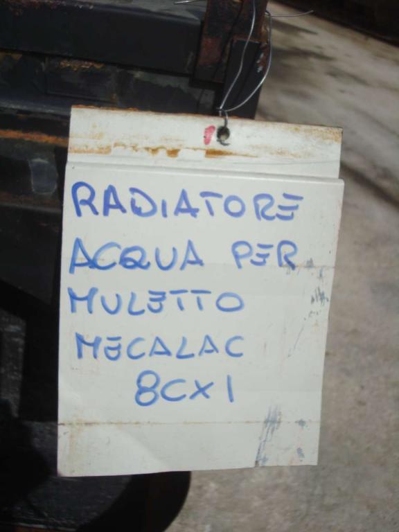 Radiateur eau pour per Muletto Mecalac 8CXI Photo 4