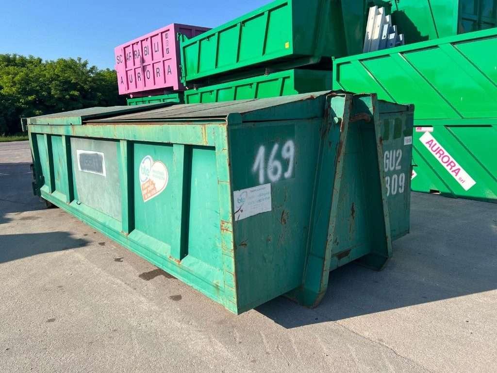 CONTAINER SCARRABILE USATO CON COPERCHIO Photo 2
