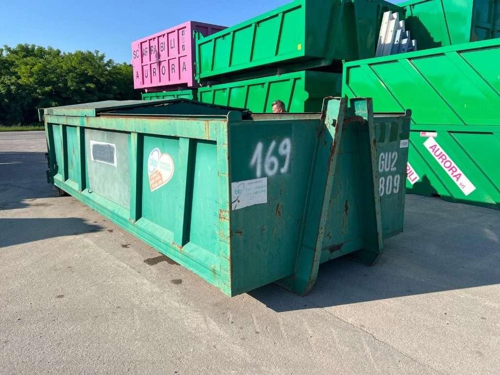 CONTAINER SCARRABILE USATO CON COPERCHIO Photo 6