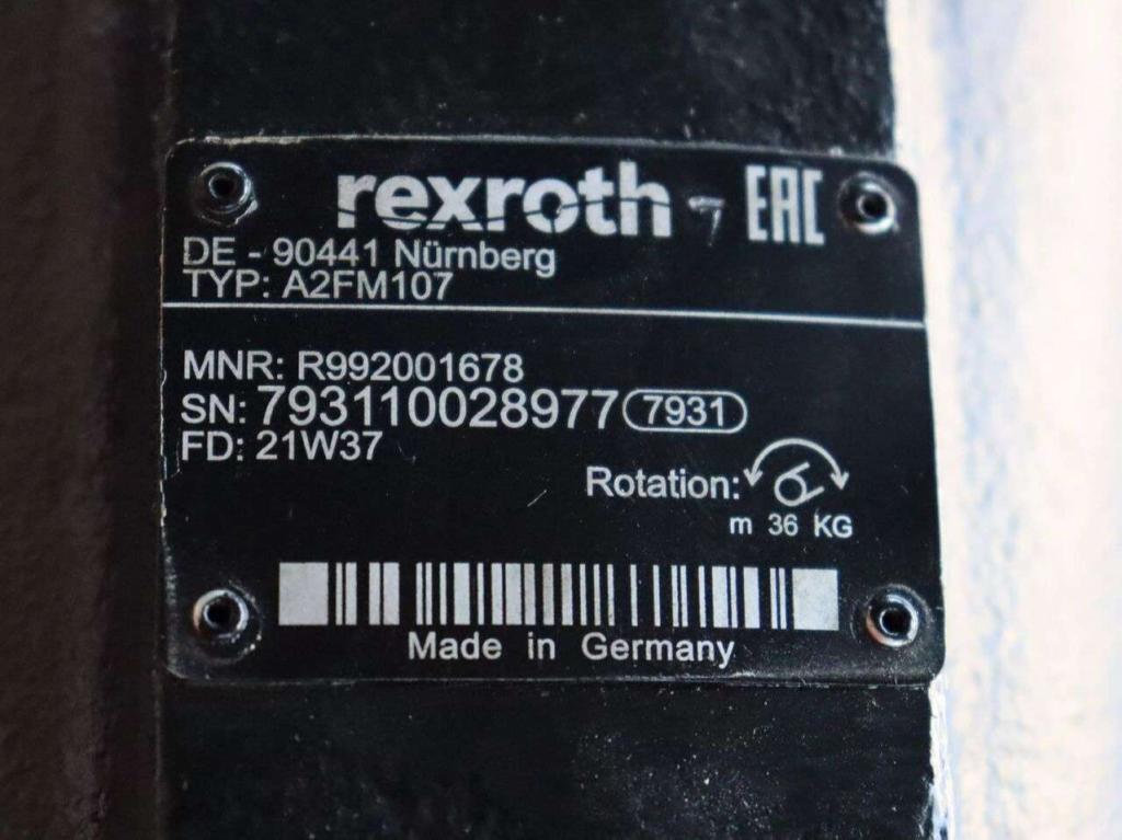 Bosch Rexroth A2FM107 Photo 3