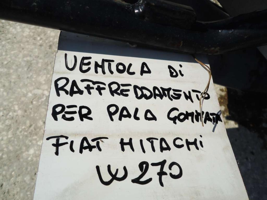 Ventilateur de refroidissement pour Fiat Hitachi W270 Photo 4