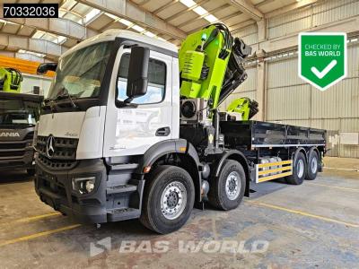 Mercedes-Benz Arocs 3240 8X4 NEW! Zoomlion ZLK7600V803-2 Crane Kran Remote Control en vente par BAS World B.V.