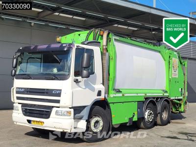 Daf CF75.250 6X2 Geesink Norba 20m3 Garbage Truck Steering Axle Euro 5 en vente par BAS World B.V.
