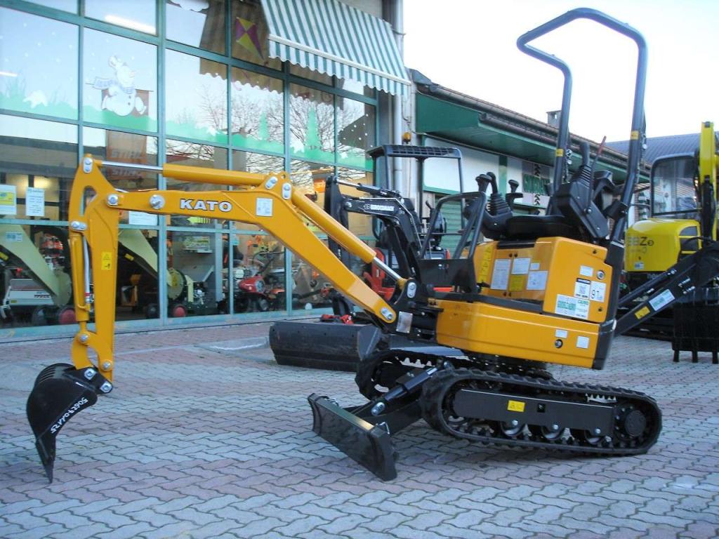 Kato HD 12 VXE - MOTORE YANMAR CARRO ALLARGABILE Photo 10