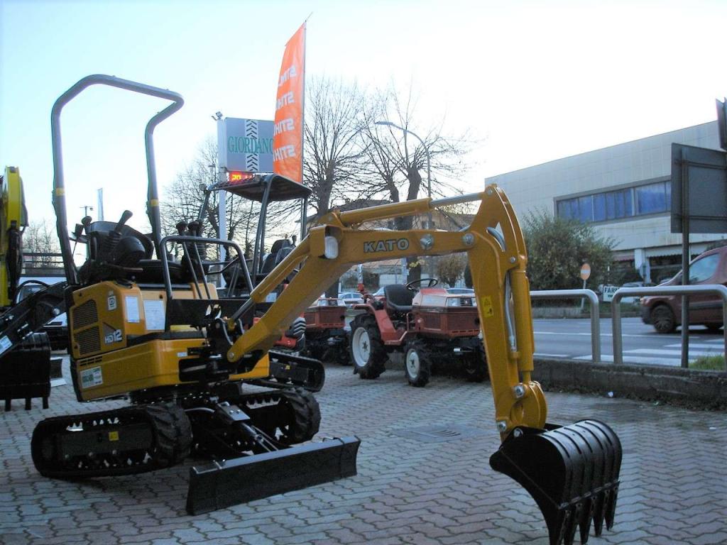 Kato HD 12 VXE - MOTORE YANMAR CARRO ALLARGABILE Photo 17