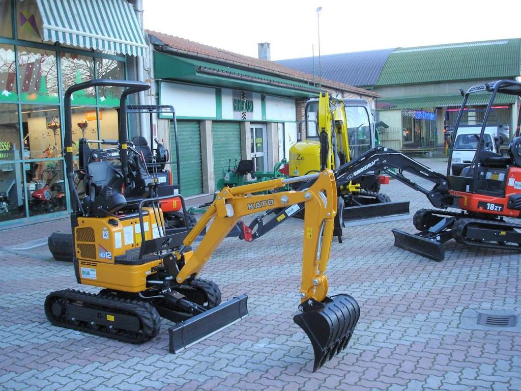 Kato HD 12 VXE - MOTORE YANMAR CARRO ALLARGABILE Photo 20