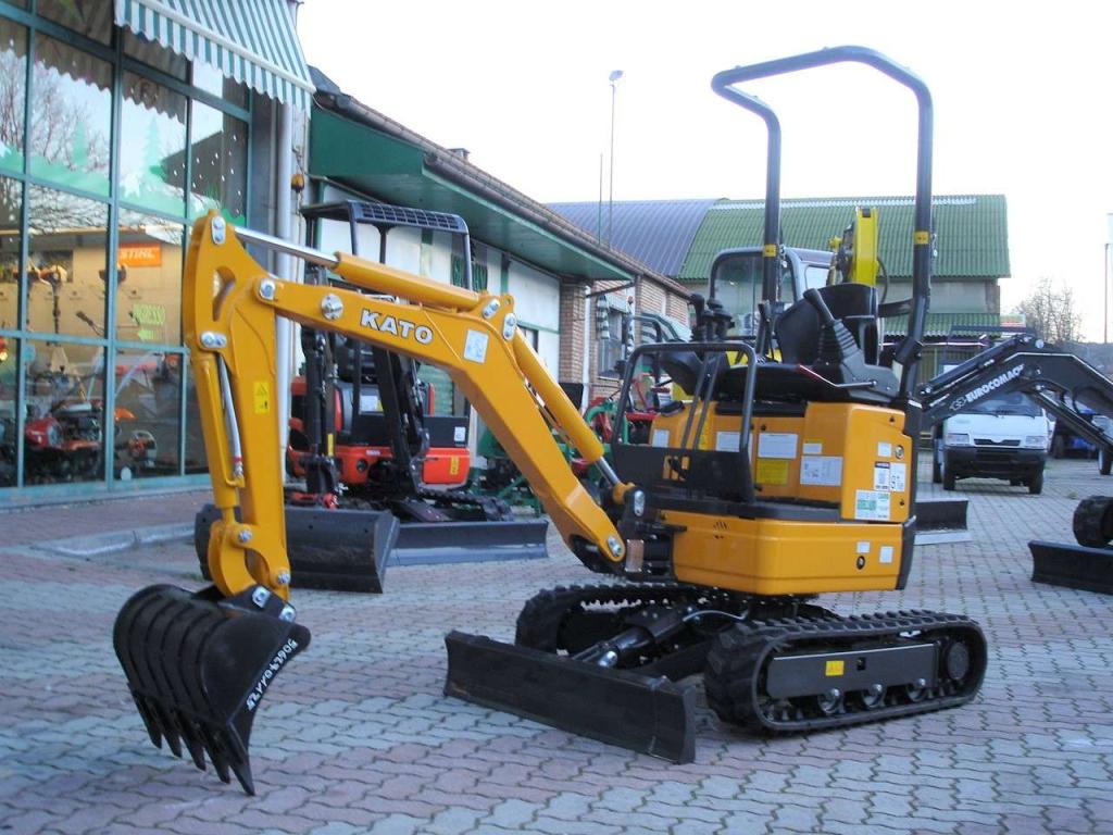 Kato HD 12 VXE - MOTORE YANMAR CARRO ALLARGABILE Photo 6