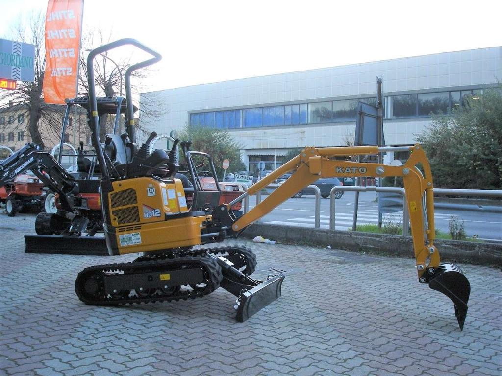 Kato HD 12 VXE - MOTORE YANMAR CARRO ALLARGABILE Photo 9