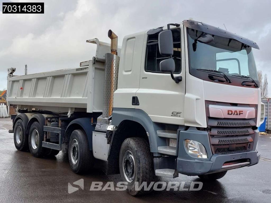 Daf CF 510 8X4 12m3 Meiller 2-way tipper Steel suspension Big-Axle Sleepercab Euro 6 Photo 10