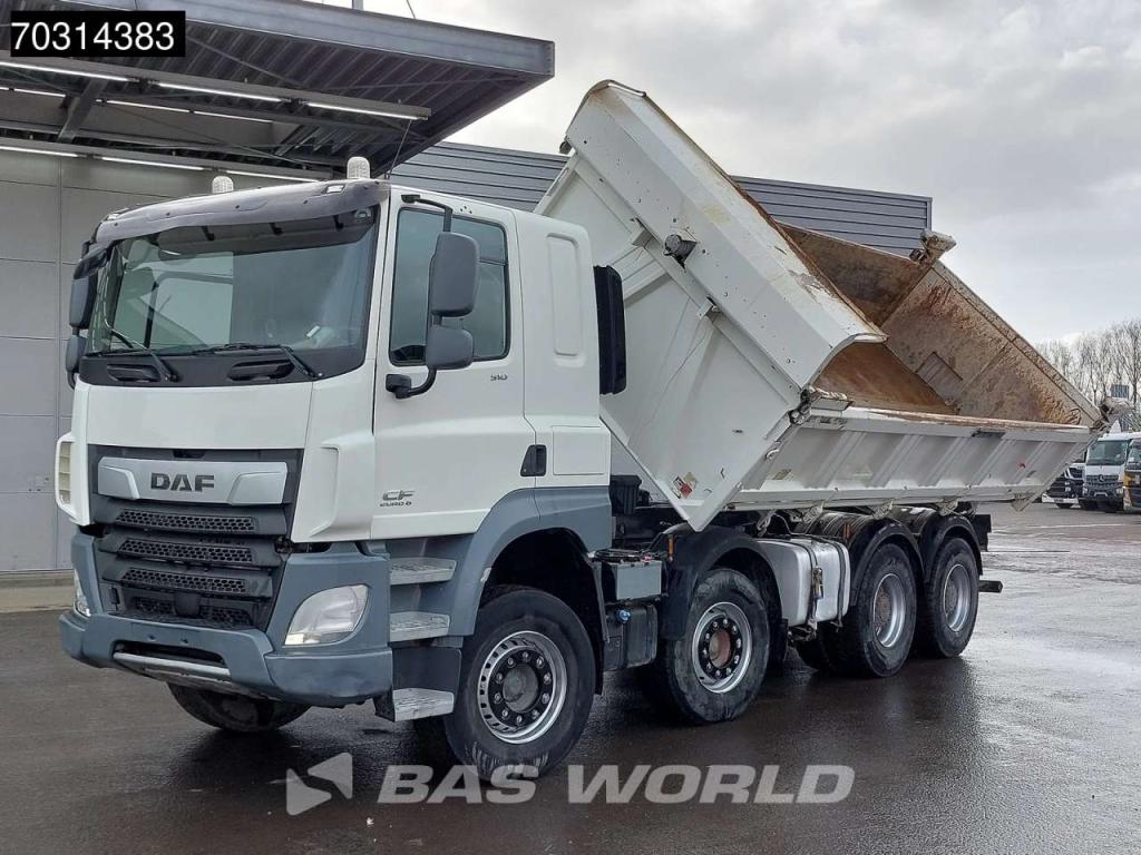 Daf CF 510 8X4 12m3 Meiller 2-way tipper Steel suspension Big-Axle Sleepercab Euro 6 Photo 5