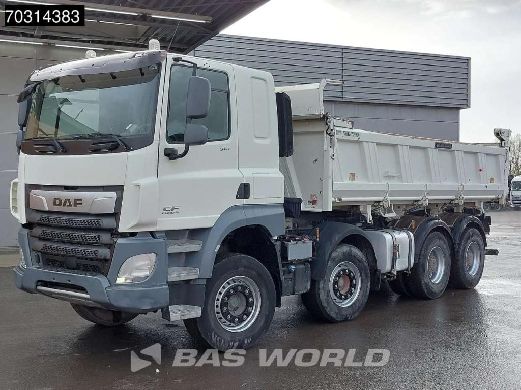 Daf CF 510 8X4 12m3 Meiller 2-way tipper Steel suspension Big-Axle Sleepercab Euro 6 Photo 8
