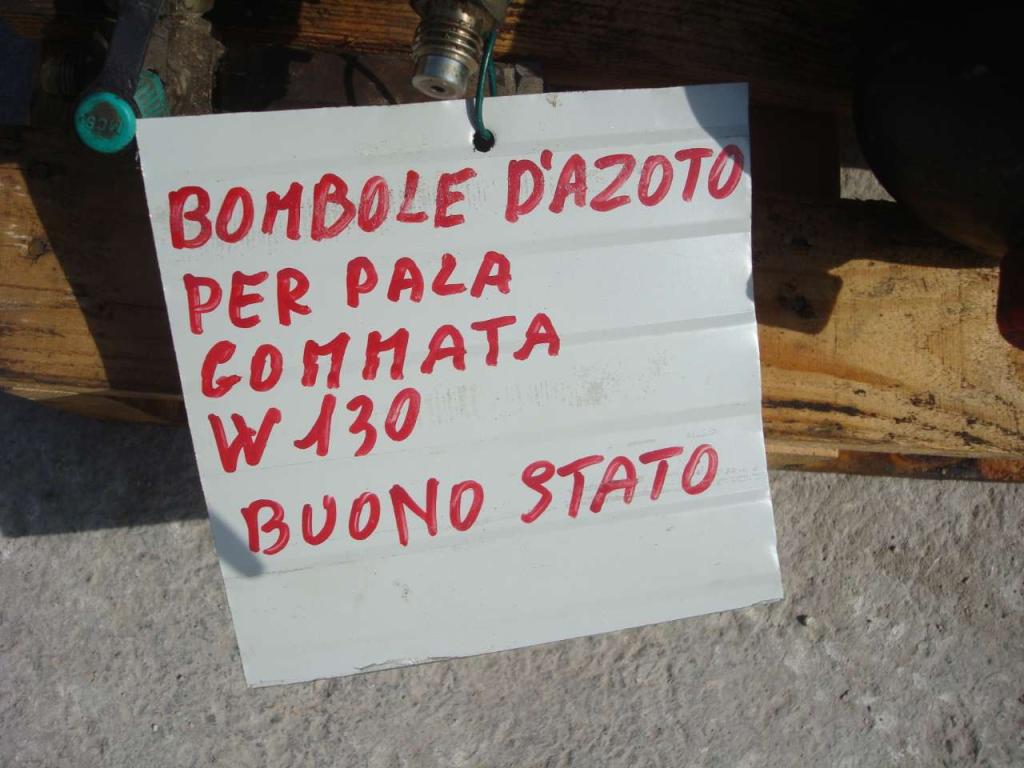 Bombole Azoto pour Fiat Hitachi W130 Photo 3