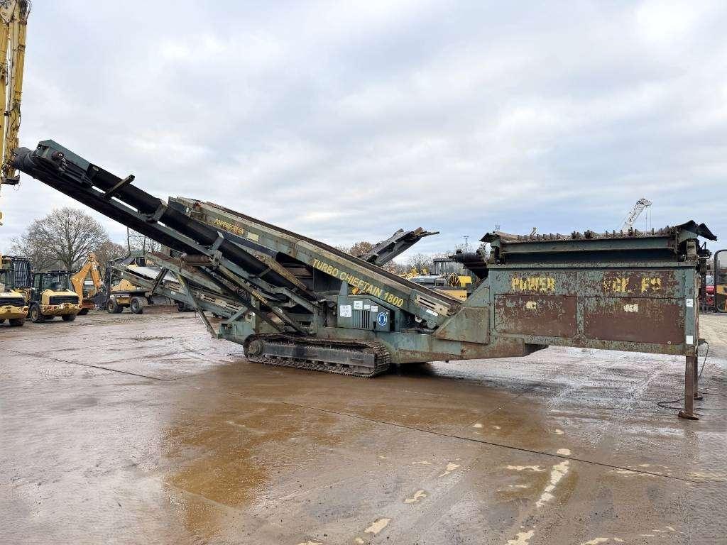 Powerscreen Chieftain 1800 - German Machine / Good Condition! Photo 4