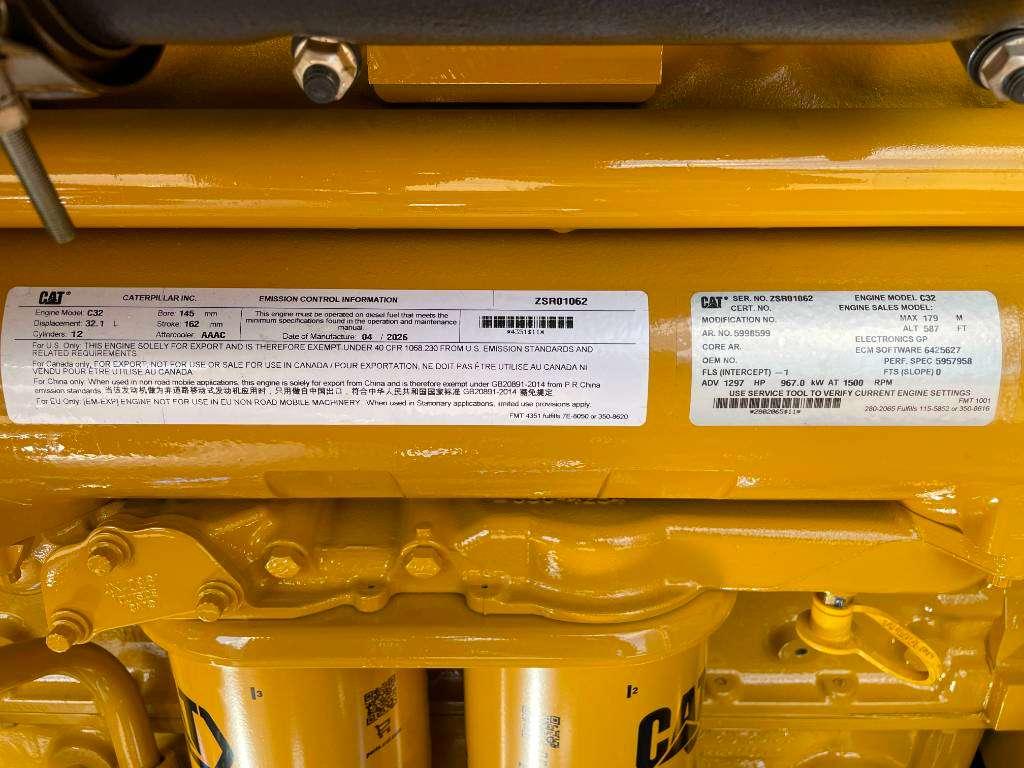 Caterpillar DE1100GC - 1.100 kVA Standby Generator - DPX-18225 Photo 14
