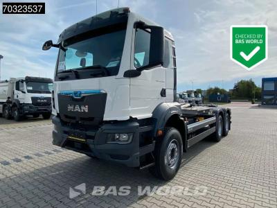Man TGS 26.480 TGS 6X4 NEW! HYVA 20-57S container system Big-Axle Automatic Euro 6 en vente par BAS World B.V.