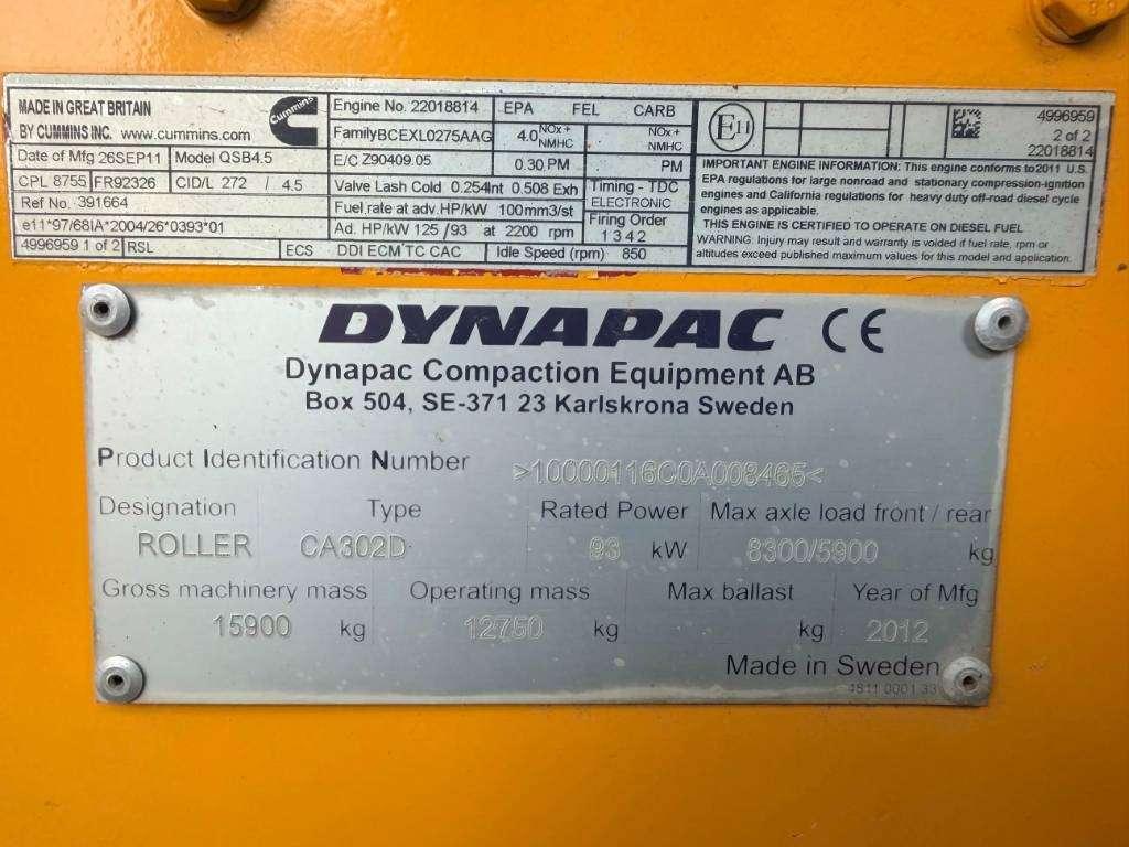 Dynapac CA302D Photo 9