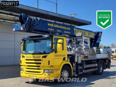 Scania P280 P 4X2 45 meter Wumag-Palfinger WT450 Hubarbeitsbühne Automatic Euro 5 en vente par BAS World B.V.
