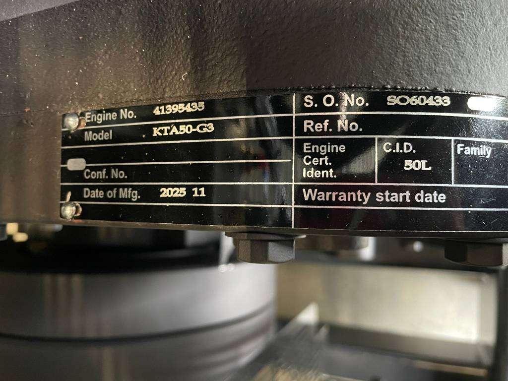 Cummins KTA50-G3 - 1.375 kVA Generator - DPX-18818-O Photo 10