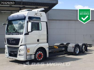 Man TGX 26.500 6X2 Chassis Lift+steering Axle Full Air Alcoa's Retarder ACC Euro 6 en vente par BAS World B.V.
