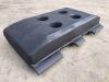 Train de roulement pour Demag Rubber Asphalt Pads Photo 4 thumbnail