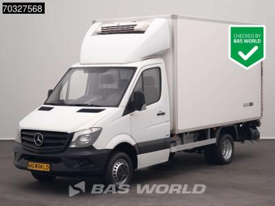 Mercedes-Benz Sprinter 516 CDI Laadklep Zijdeur Koelwagen Thermo King V-300 MAX 230v Stekker Dubbellucht Airco Cr en vente par BAS World B.V.