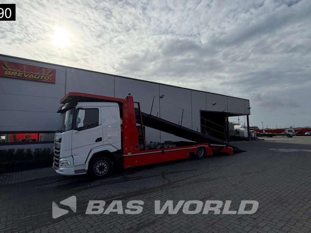 Daf XF 530 XF 4X2 NEW! BASREAL Car transporter Winch 5 spots Sleepercab Retarder ACC Photo 21
