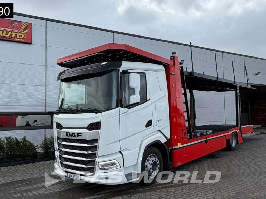 Daf XF 530 XF 4X2 NEW! BASREAL Car transporter Winch 5 spots Sleepercab Retarder ACC Photo 23